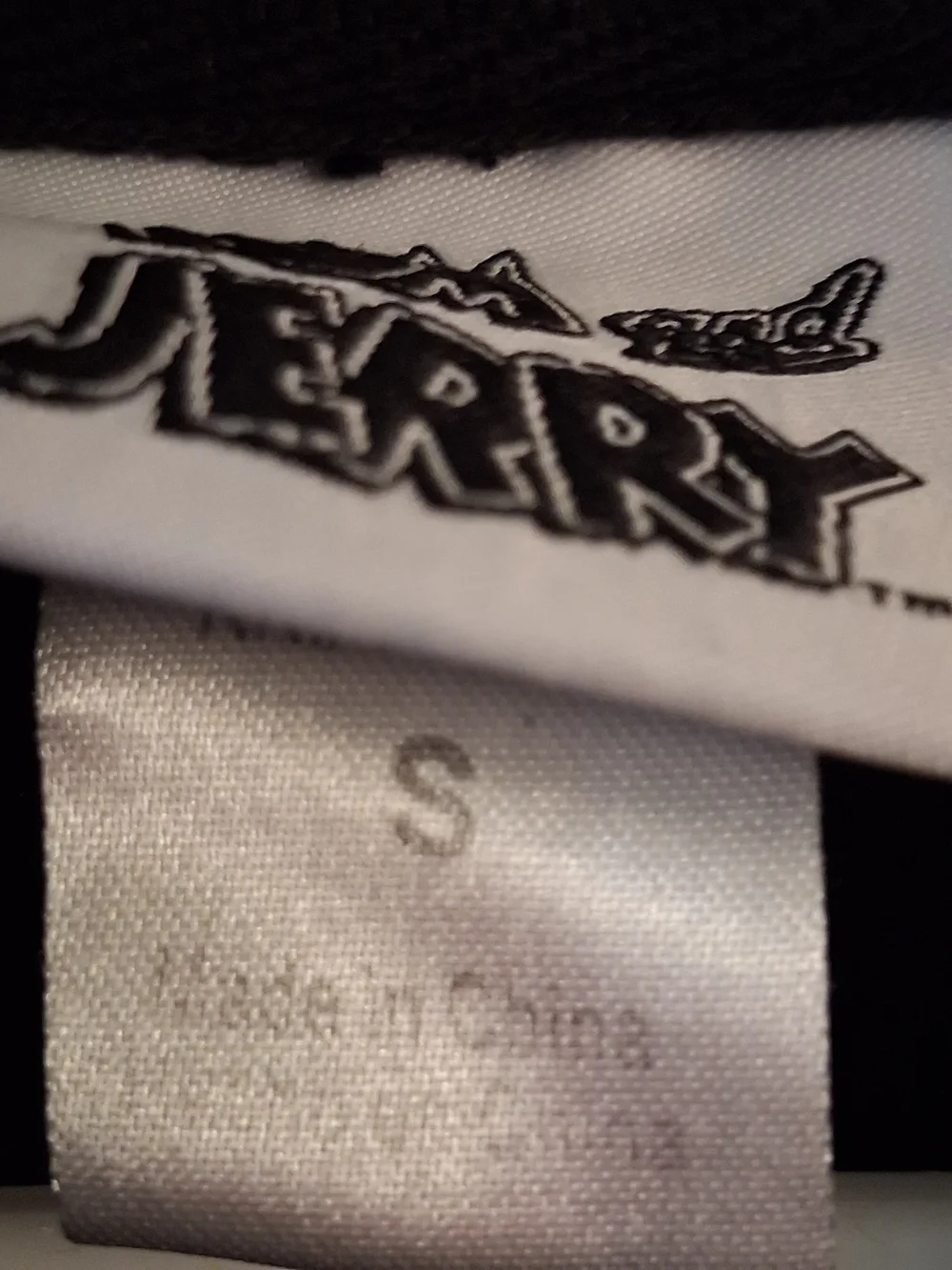 Men's Black Short-Sleeve Tee with Jerry Mouse Graphic